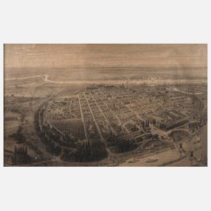 Johann Gabriel Friedrich Poppel, Ansicht Mannheim