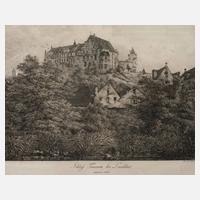 Domenico Quaglio, "Schloss Trausnitz bei Landshut"111