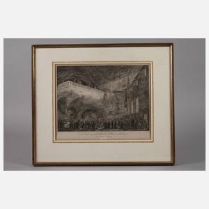 Domenico Quaglio, "Die Kirche zum hl. Blute..."