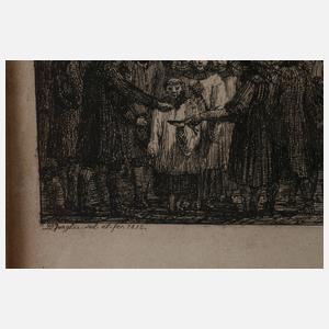 Domenico Quaglio, "Die Kirche zum hl. Blute..."