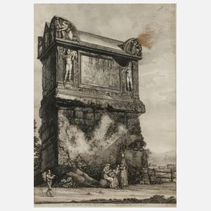 Luigi Rossini, Das Grab des Marianus