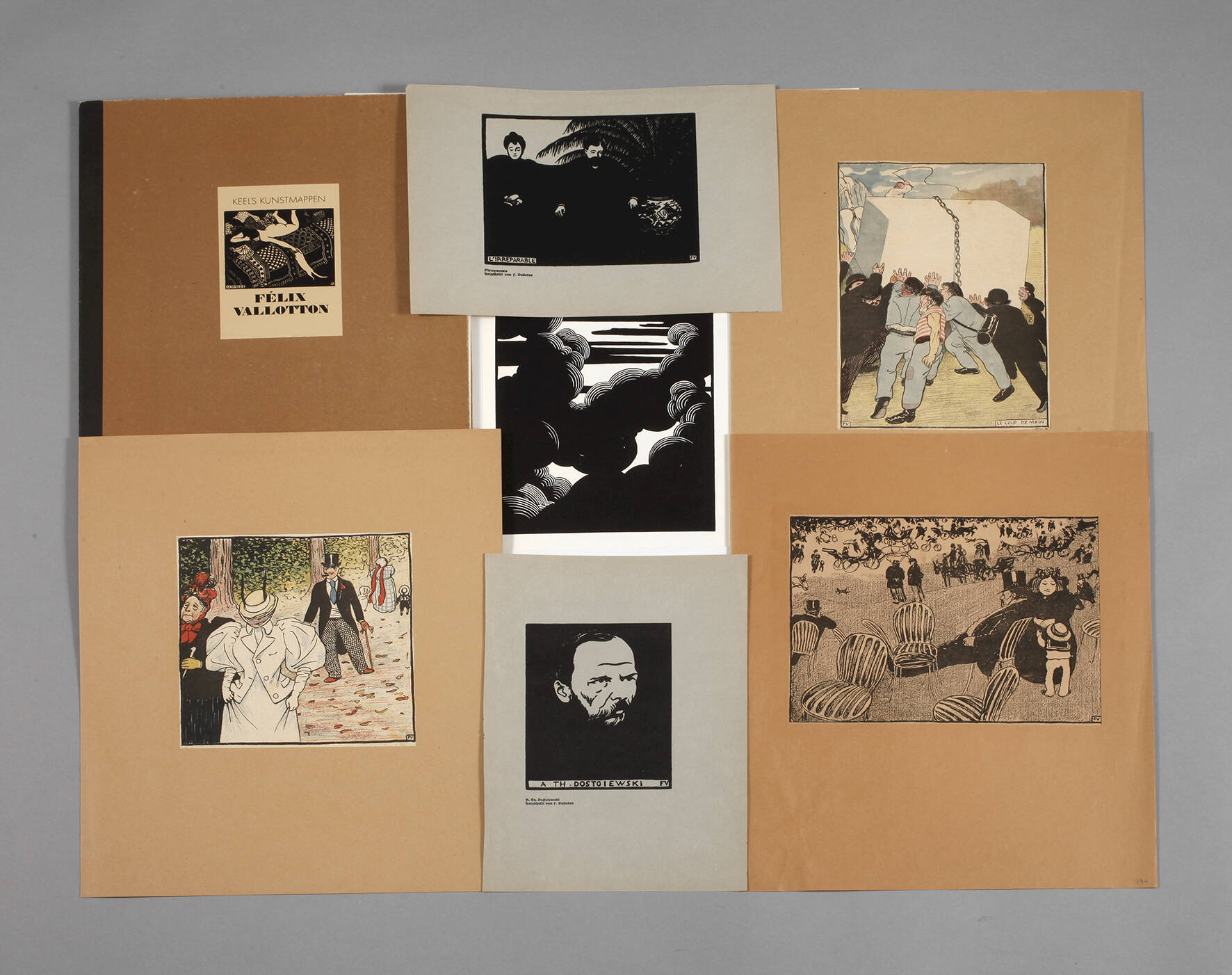 Félix Vallotton, Konvolut Druckgraphik