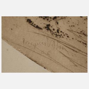 Jacques Villon, Die Frau mit dem Hündchen