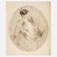 Jacques Villon, Die Frau mit dem Hündchen111