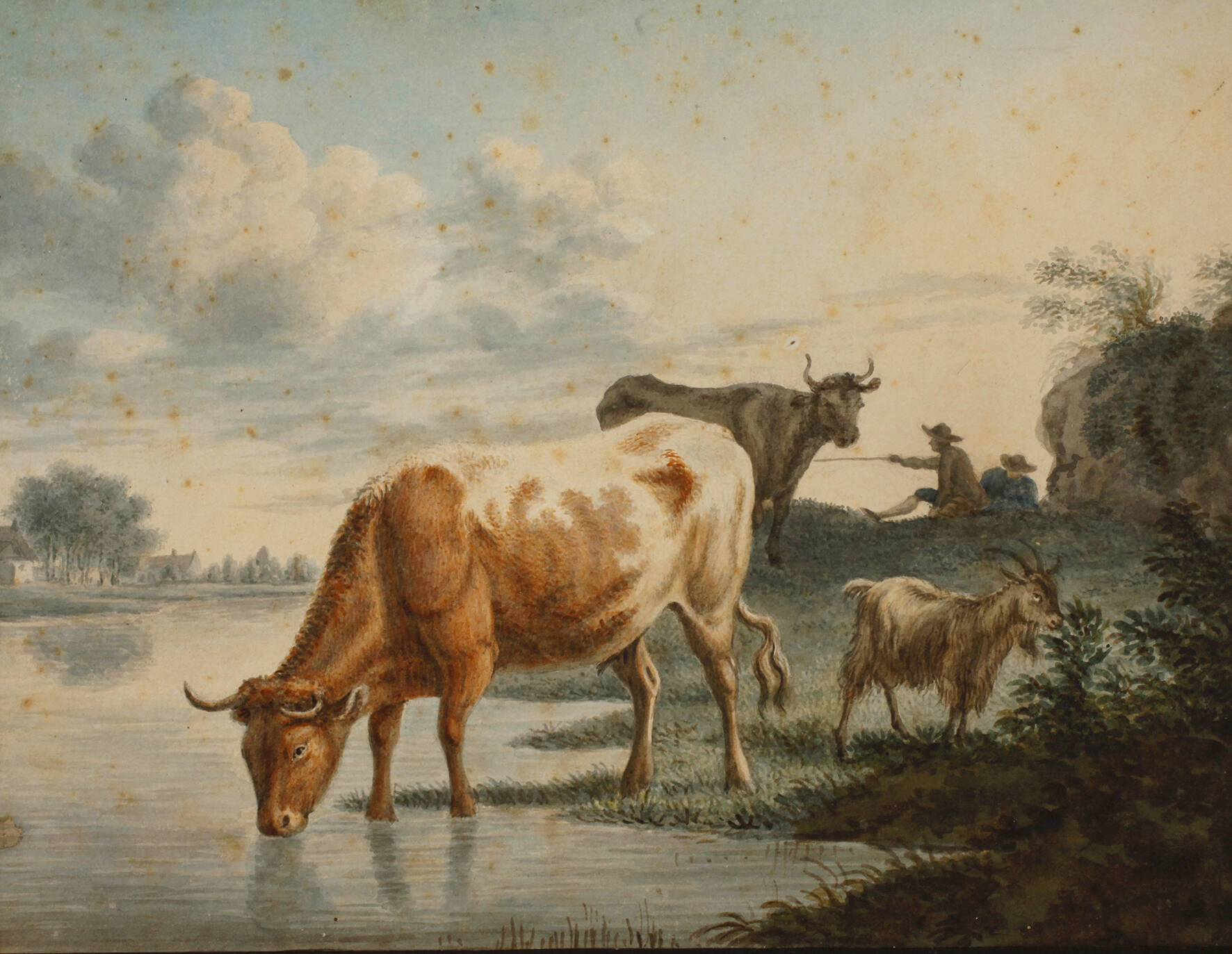 Bukolische Landschaft