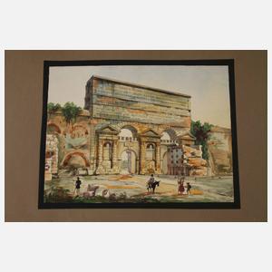 Seltenes Ansichtenalbum Rom