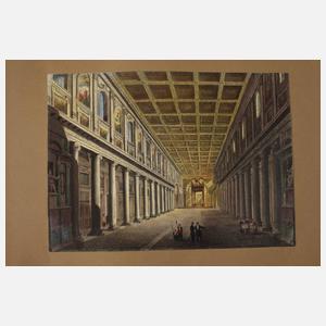 Seltenes Ansichtenalbum Rom