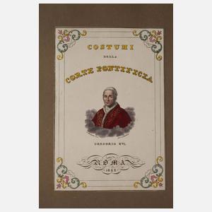 Seltenes Ansichtenalbum Rom