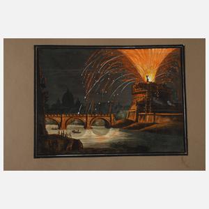 Seltenes Ansichtenalbum Rom