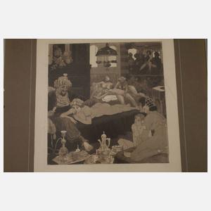 Franz von Bayros, Konvolut Erotika