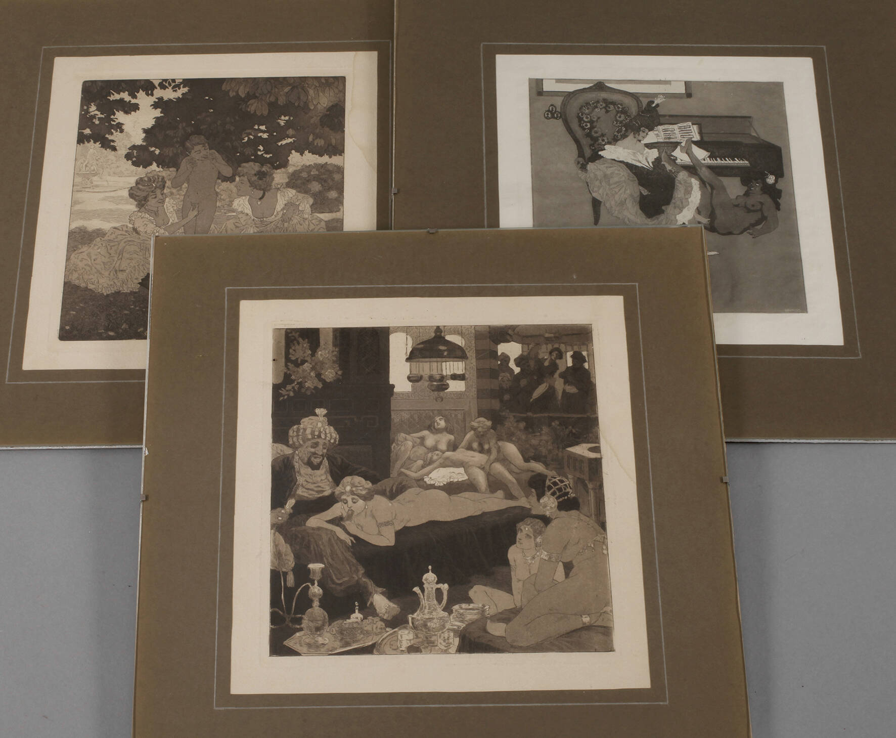 Franz von Bayros, Konvolut Erotika