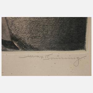 Max Brüning, Am Kaminfeuer