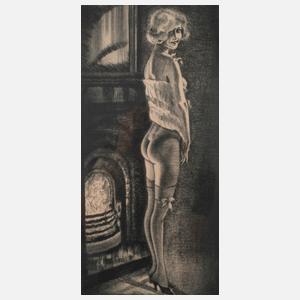 Max Brüning, Am Kaminfeuer