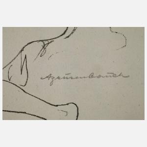 Arthur Brusenbauch, Weiblicher Akt