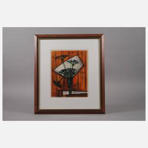 Bernard Buffet, Blumenstillleben