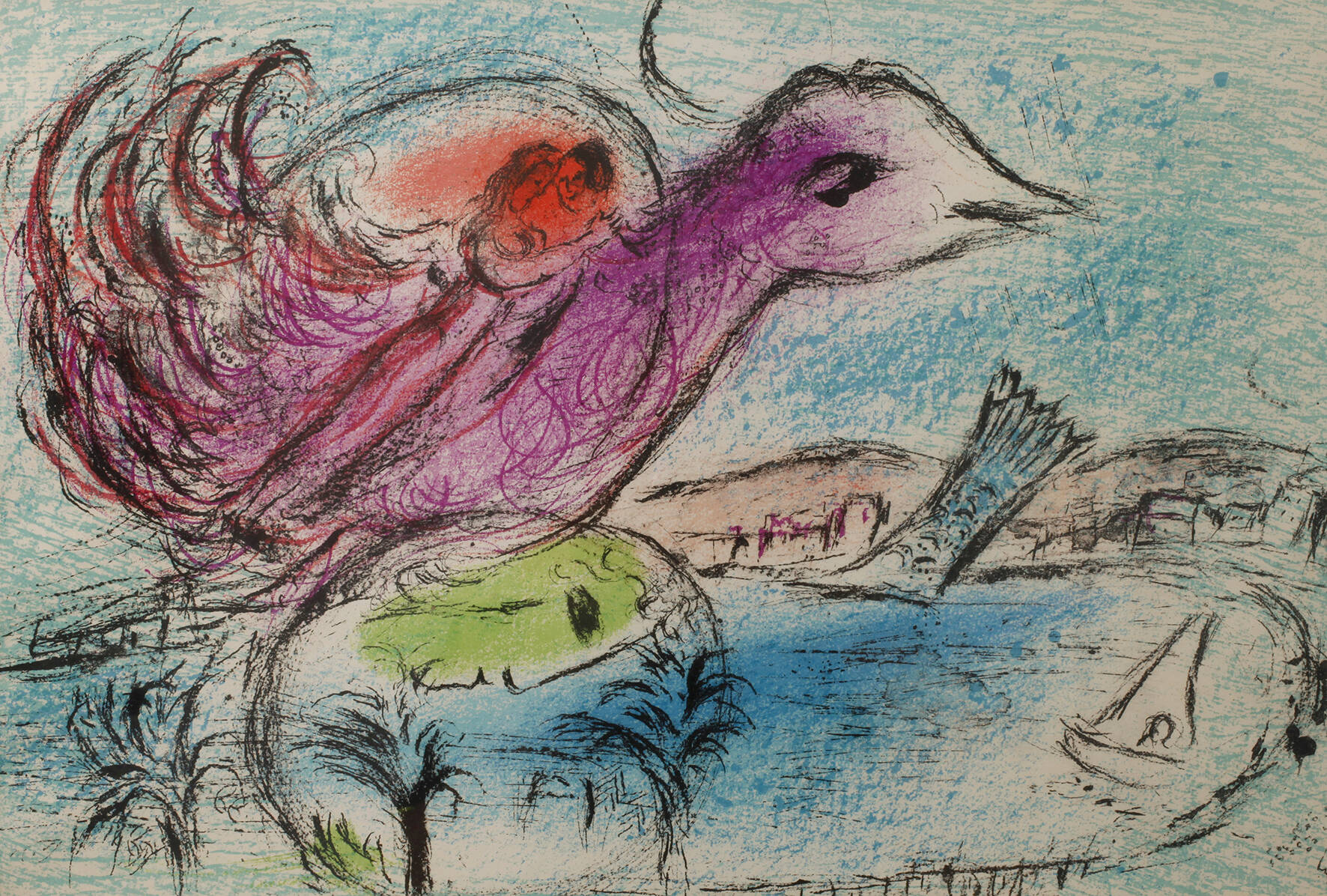 Marc Chagall, "La baie"