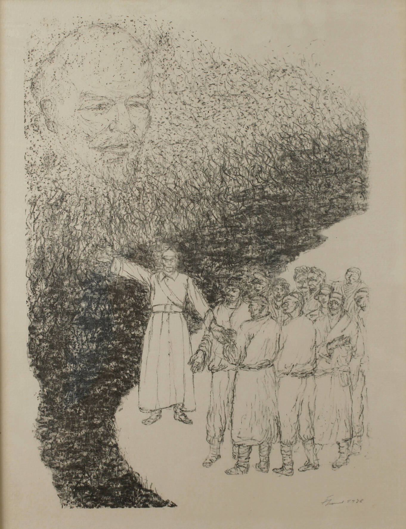 Prof. Fritz Cremer, Lenin