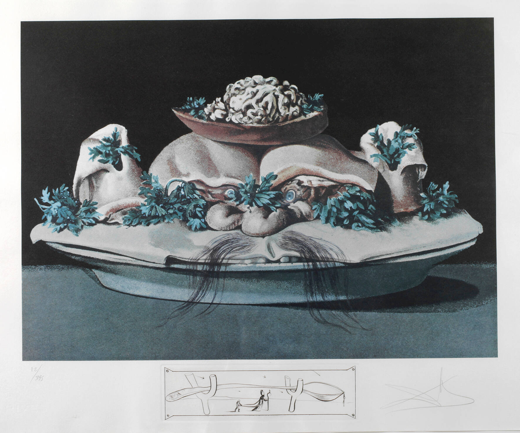 Salvador Dali, attr., Stillleben