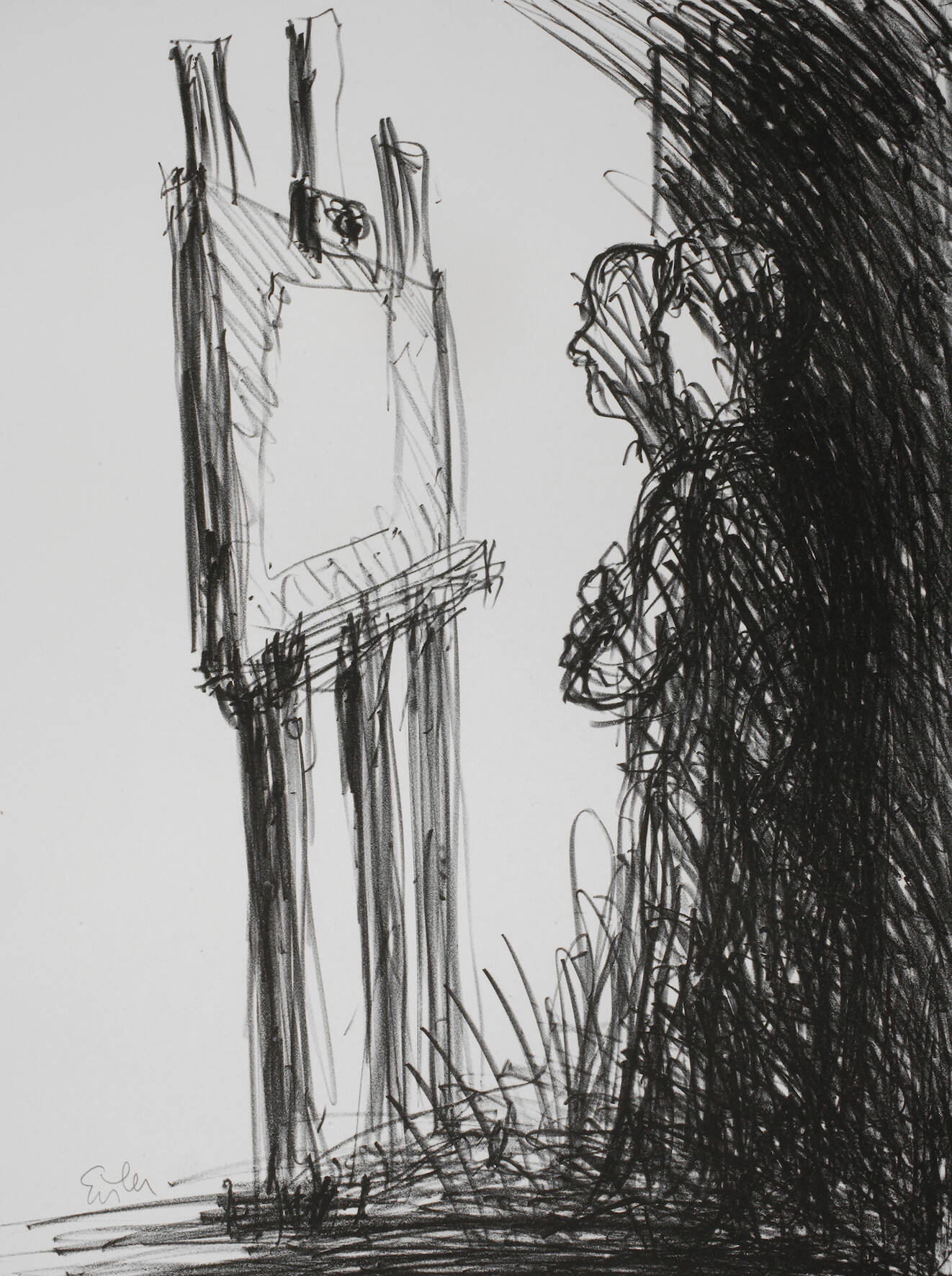 Prof. Georg Eisler, "Der Sammler"