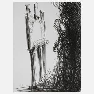 Prof. Georg Eisler, "Der Sammler"