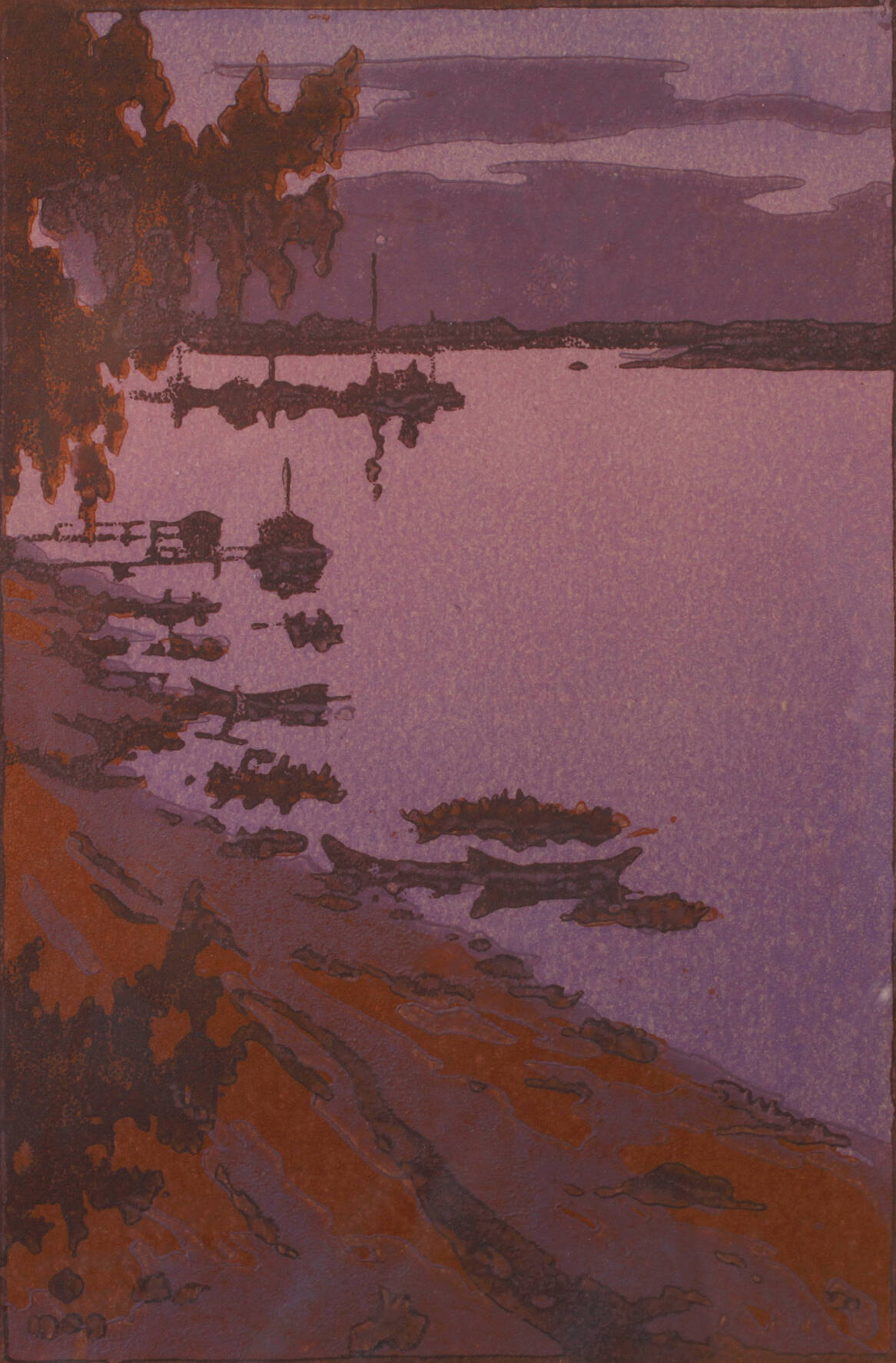 Vadim Dmitrievitch Falileeff, Abend am See