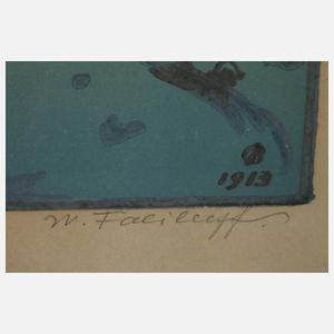 Vadim Dmitrievitch Falileeff, Nachts im Gebirge