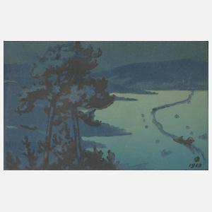 Vadim Dmitrievitch Falileeff, Nachts im Gebirge