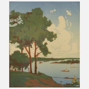 Vadim Dmitrievitch Falileeff, Blick auf einen Fluss