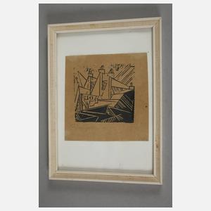 Prof. Lyonel Feininger, "Dreimastiges Schiff"