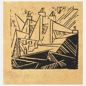 Prof. Lyonel Feininger, "Dreimastiges Schiff"