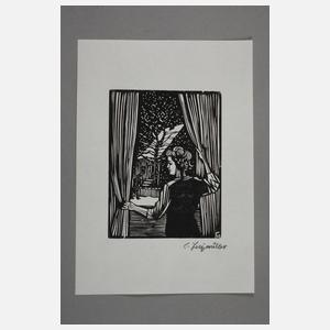 Prof. Conrad Felixmüller, "Wintertag"