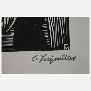 Prof. Conrad Felixmüller, "Wintertag"