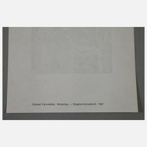 Prof. Conrad Felixmüller, "Wintertag"