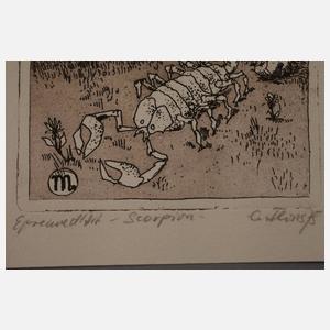 Andreas Floris, Konvolut Radierungen