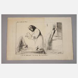 Jean-Louis Forain, Zwei Lithographien