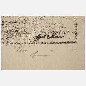 Jean-Louis Forain, Zwei Lithographien