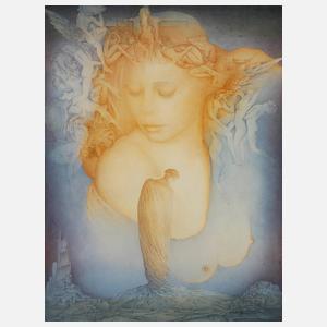 Wolfgang Fratscher, "Blaues Haus"