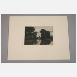 Otto Gampert, Paar Radierungen