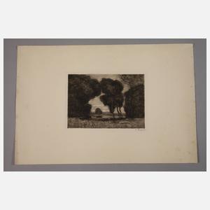 Otto Gampert, Sammlung Radierungen