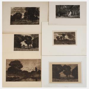 Otto Gampert, Sammlung Radierungen