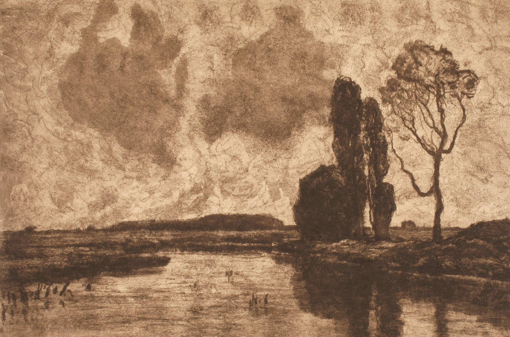 Otto Gampert, "Am Schleißheimer Kanal"