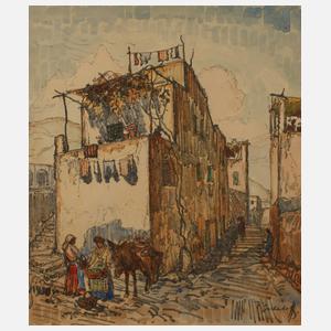 Konstantin Ivanovich Gorbatov, In Anacapri