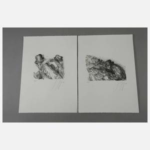 Günter Grass, "Mit seinem Tagundnachtschatten..."