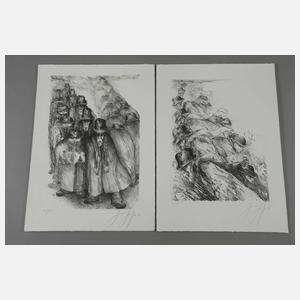 Günter Grass, "Mit seinem Tagundnachtschatten..."