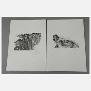 Günter Grass, "Mit seinem Tagundnachtschatten..."