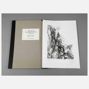 Günter Grass, "Mit seinem Tagundnachtschatten..."