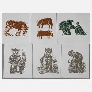 HAP Grieshaber, "Schartige Sense"