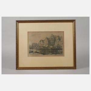 Armand Heins, Hafen an der Leie in Gent