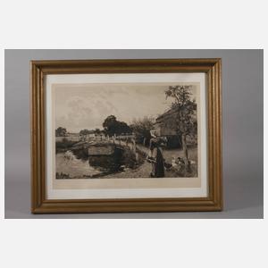 Willie Heydemann, "Milking Time"