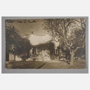 Ludwig von Hofmann, Handschriftliche Postkarte